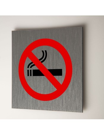 Plaque interdiction de fumer