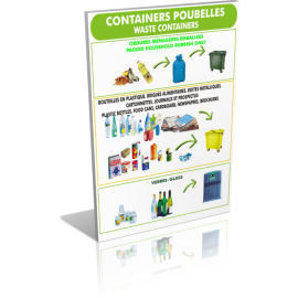 Containers poubelle verre