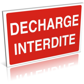 Décharge interdite