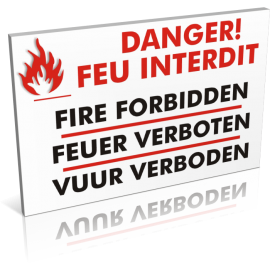 Danger! Feu interdit