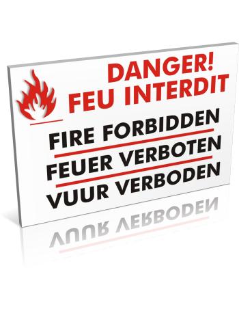 Danger! Feu interdit