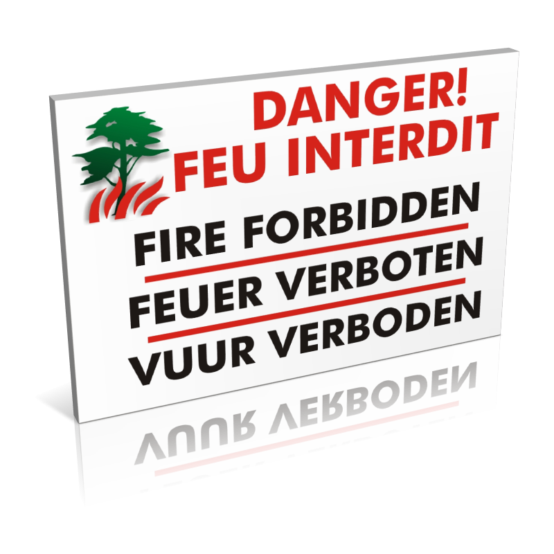 Danger! Feu interdit