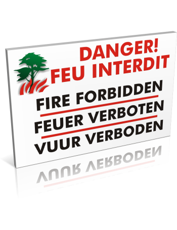 Danger! Feu interdit