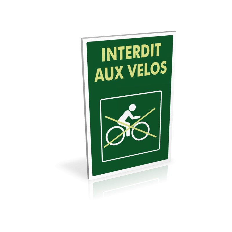 Interdit aux vélos