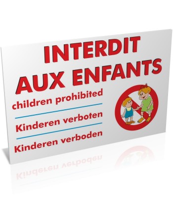 Interdit aux enfants