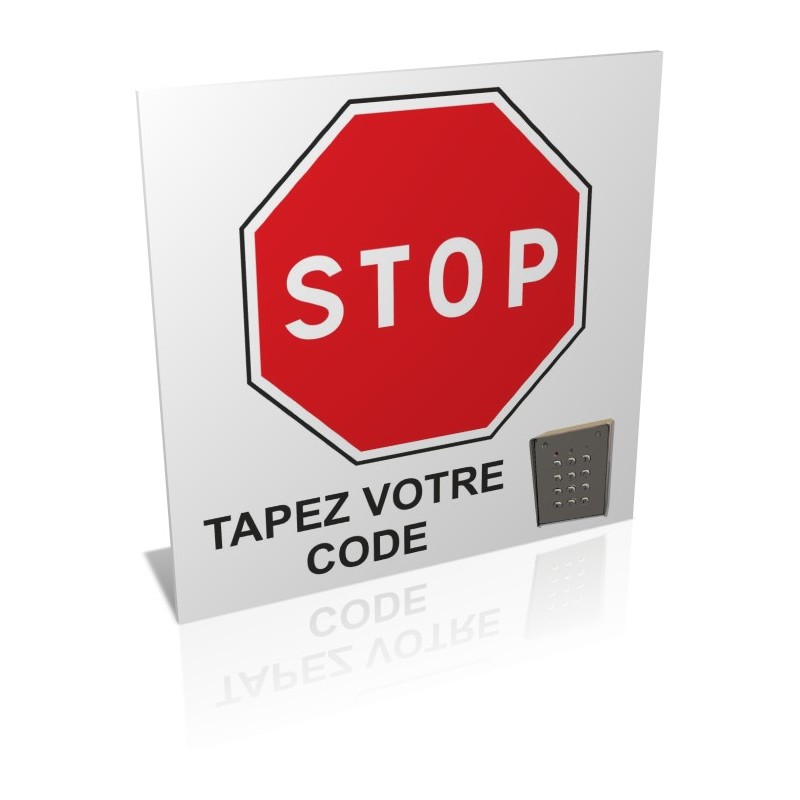 Stop tapez votre code