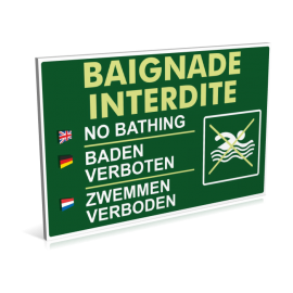 Baignade interdite