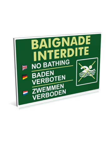 Baignade interdite