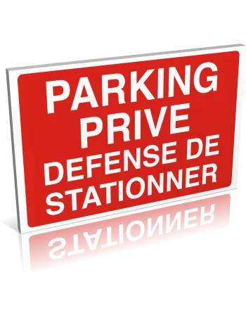 Parking privé défense de stationner