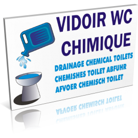 Vidoir wc chimique