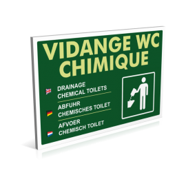 Sanitaires  Vidange wc chimique