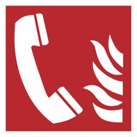 Téléphone à utiliser en cas d'incendie