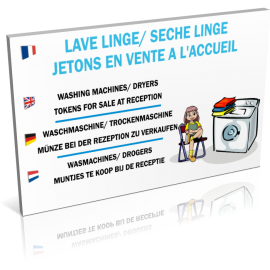 Sanitaires  Lave linge / sèche linge