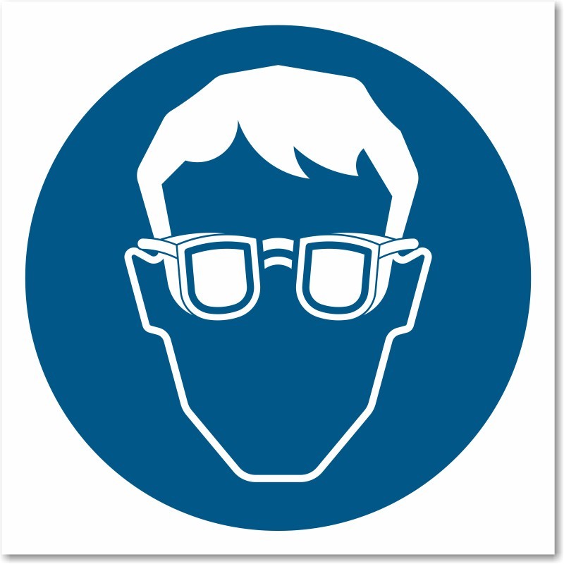 Lunette de protection de vue sale