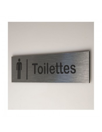 Signalétique toilettes hommes