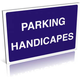 Parking handicapés