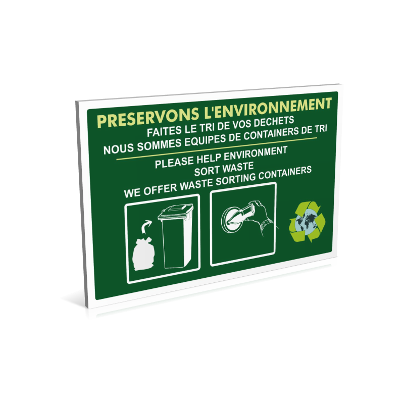 Sanitaires Faites le tri de vos déchets Sanitaires Faites le tri de vos déchets
