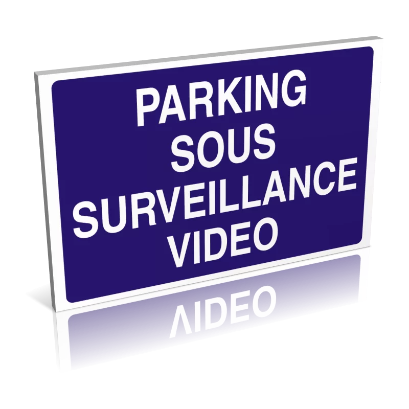 Parking sous surveillance vidéo