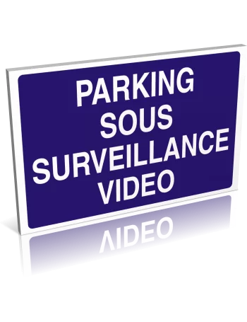 Parking sous surveillance vidéo