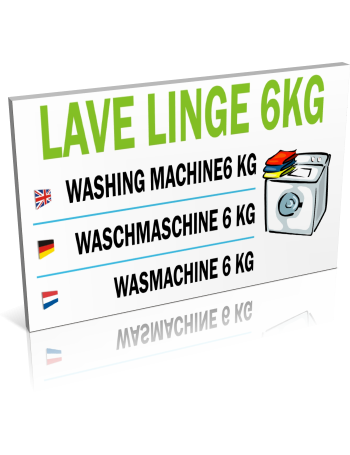 Sanitaires  Lave linge 6kg