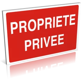 Entrée  Propriété privée