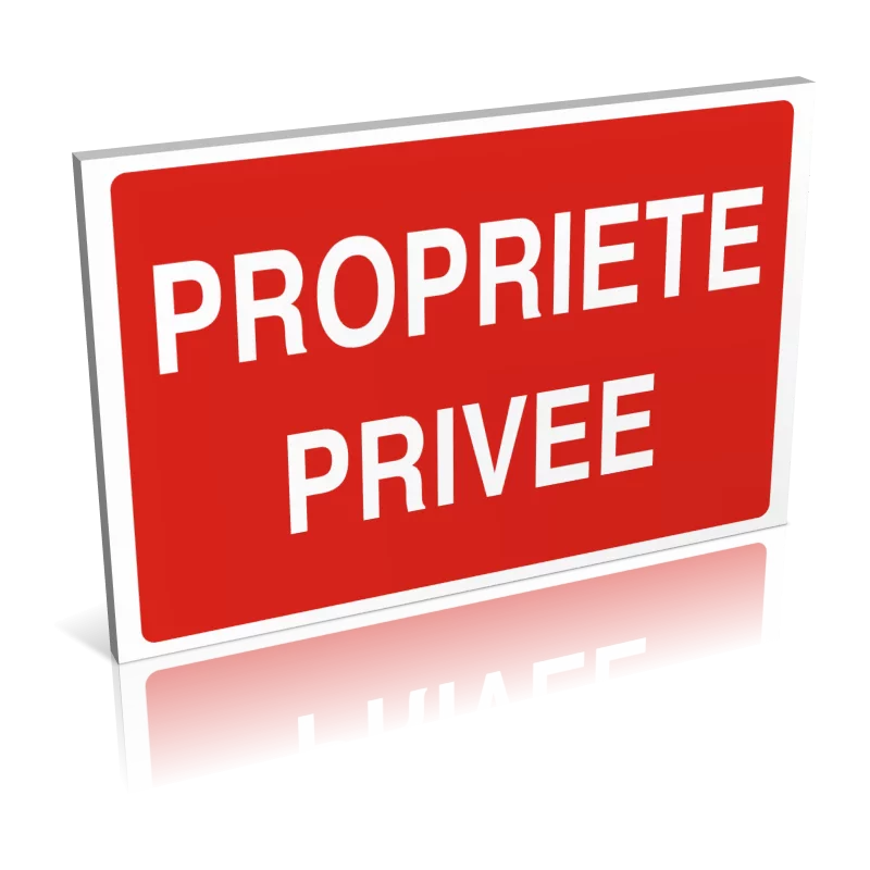Entrée Propriété privée Entrée Propriété privée