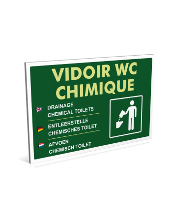 Sanitaires  Vidoir wc chimique