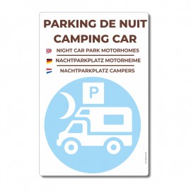 Parking de nuit camping-cars - La-Girafe.com