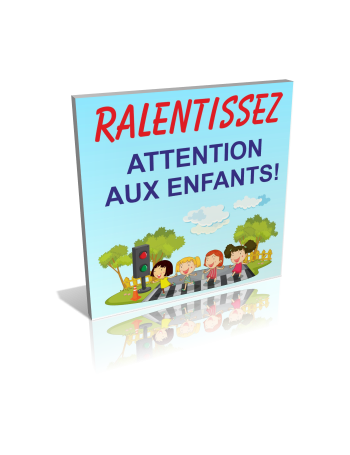 Ralentissez - Attention enfants