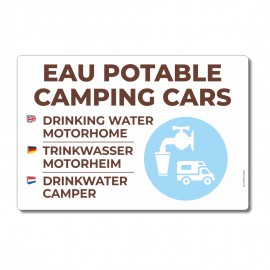 Eau potable camping-cars - La-Girafe.com