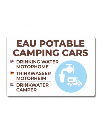 Eau potable camping-cars - La-Girafe.com