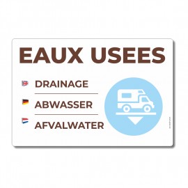 Eaux usées camping-cars - La-Girafe.com