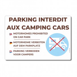 Parking interdit aux camping-cars - La-Girafe.com