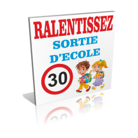 Ralentissez - Sortie d'école