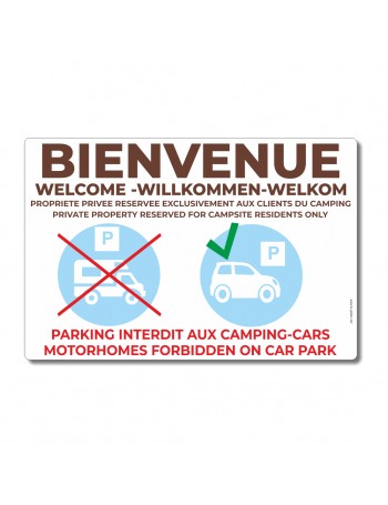 Bienvenue - parking interdit aux camping-cars - La-Girafe.com