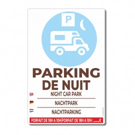 Parking de nuit camping-cars avec prix - La-Girafe.com