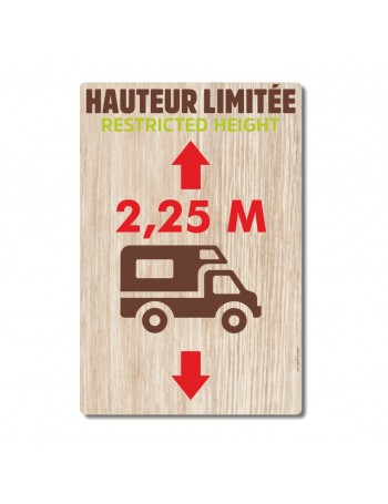 Hauteur limitée camping-cars - La-Girafe.com