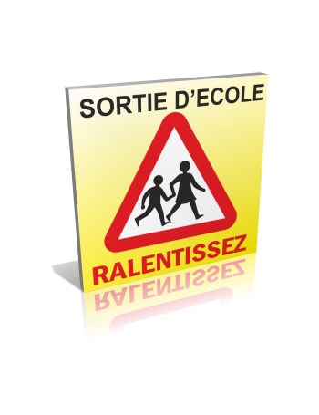 Sortie d'école - Ralentissez