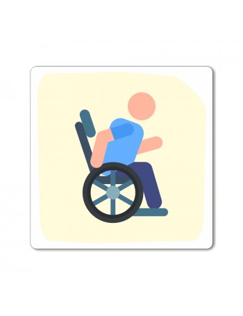 plaque sanitaire handicapé