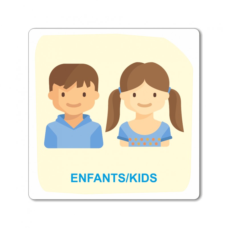 plaque enfants