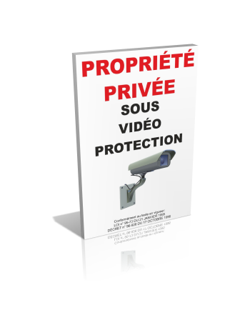 Propriété privée sous vidéo protection