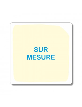 plaque de porte camping sur mesure