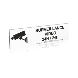 Surveillance vidéo 24H/24H - Noir