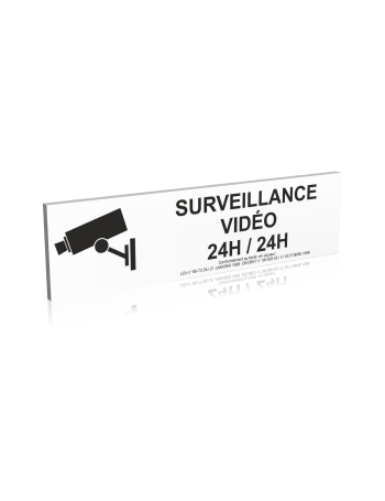 Surveillance vidéo 24H/24H - Noir