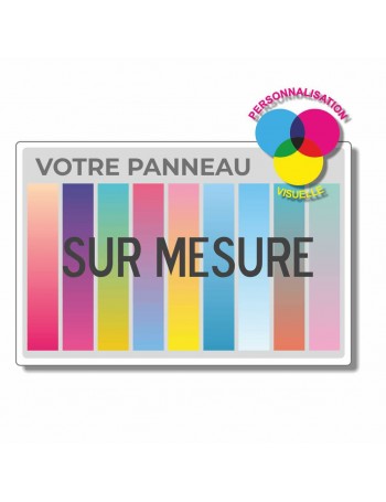 panneau couleur