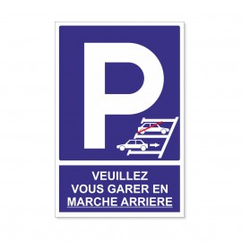 Veuillez vous garer en marche arrière