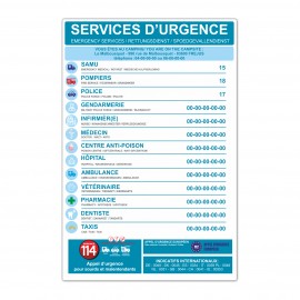 Services d'urgence