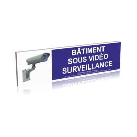 Bâtiment sous vidéo surveillance