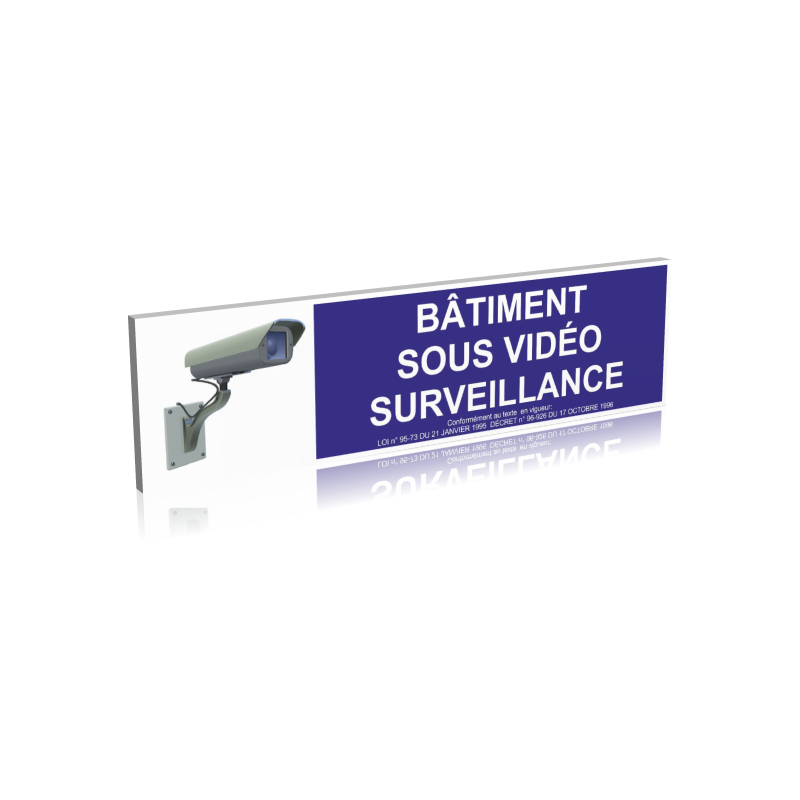 Bâtiment sous vidéo surveillance