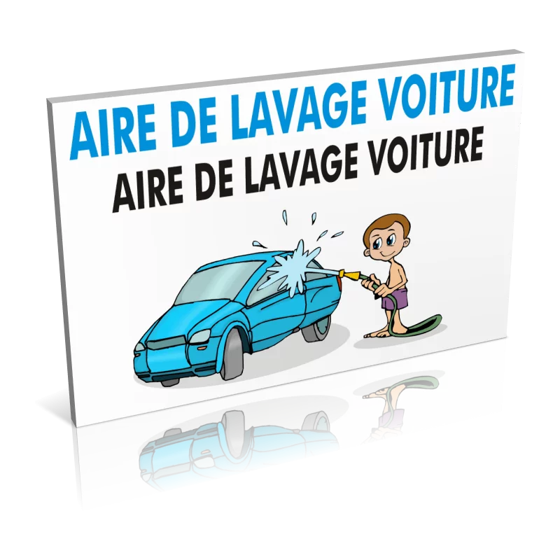Entrée Aire de lavage voiture Entrée Aire de lavage voiture